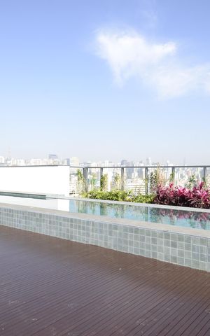 Studio para alugar com 29m², 1 quarto e sem vagaPiscina