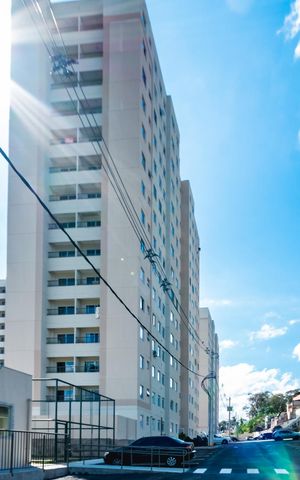 Apartamento para alugar com 46m², 2 quartos e 1 vagaFachada do bloco