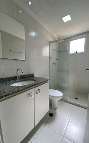 Apartamento para alugar com 64m², 2 quartos e 1 vaga Apartamento para alugar com 64m², 2 quartos e 1 vagaBanheiro
