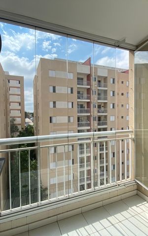 Apartamento para alugar com 64m², 2 quartos e 1 vaga Apartamento para alugar com 64m², 2 quartos e 1 vagaSala Sacada