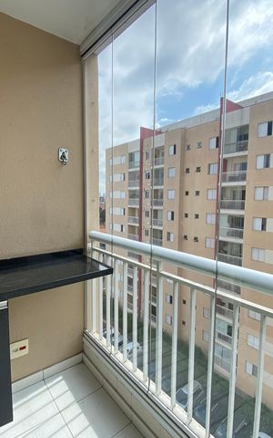 Apartamento para alugar com 64m², 2 quartos e 1 vaga Apartamento para alugar com 64m², 2 quartos e 1 vagaSala Sacada