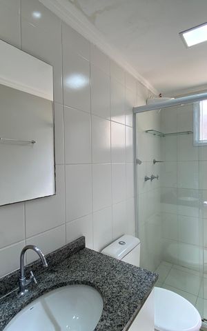 Apartamento para alugar com 64m², 2 quartos e 1 vaga Apartamento para alugar com 64m², 2 quartos e 1 vagaBanheiro