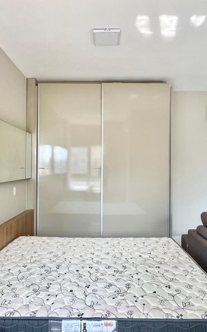 Apartamento para alugar com 44m², 1 quarto e 1 vaga