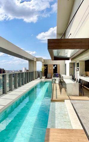 Apartamento para alugar com 44m², 1 quarto e 1 vaga