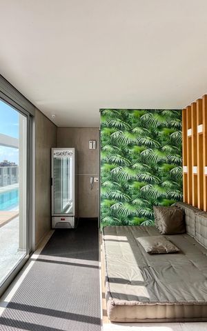Apartamento para alugar com 44m², 1 quarto e 1 vaga
