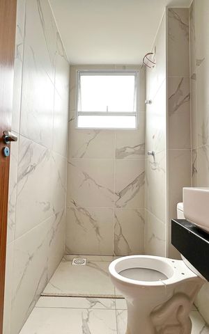Apartamento para alugar com 46m², 2 quartos e 1 vaga Apartamento para alugar com 46m², 2 quartos e 1 vagaBanheiro