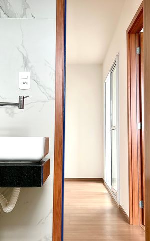 Apartamento para alugar com 46m², 2 quartos e 1 vaga Apartamento para alugar com 46m², 2 quartos e 1 vagaBanheiro