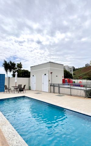 Apartamento para alugar com 46m², 2 quartos e 1 vaga Apartamento para alugar com 46m², 2 quartos e 1 vagaÁrea comum - Piscina