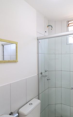 Apartamento para alugar com 49m², 2 quartos e sem vagaBanheiro Social