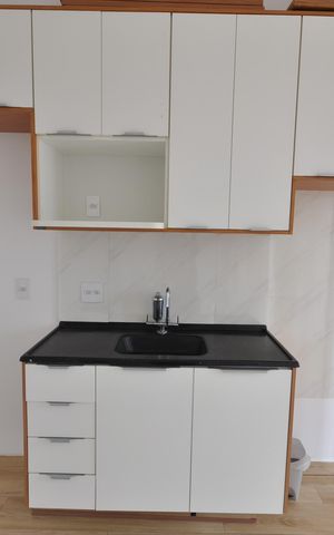 Apartamento para alugar com 29m², 1 quarto e sem vagaCozinha
