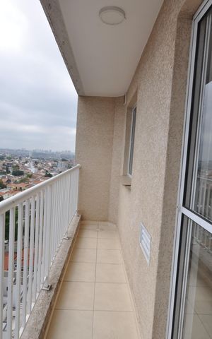Apartamento para alugar com 29m², 1 quarto e sem vagaSacada da Sala