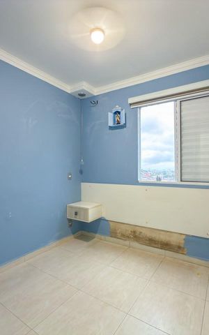 Apartamento à venda com 50m², 2 quartos e 1 vagaQuarto 2