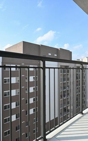 Apartamento à venda com 44m², 2 quartos e sem vagaVaranda