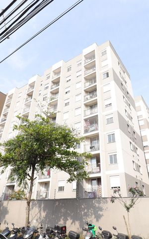 Apartamento para alugar com 36m², 2 quartos e 1 vagaFachado do condomínio