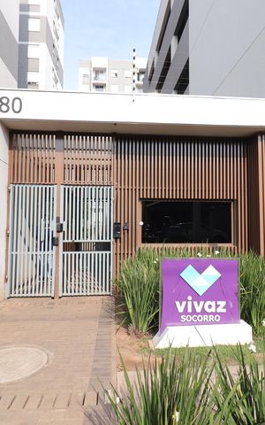 Apartamento para alugar com 36m², 2 quartos e 1 vagaFachada e portaria