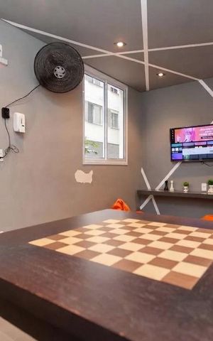 Apartamento para alugar com 36m², 2 quartos e 1 vaga Apartamento para alugar com 36m², 2 quartos e 1 vagaSala de Jogos