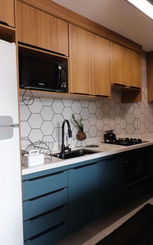 Apartamento para alugar com 36m², 2 quartos e 1 vagaCozinha