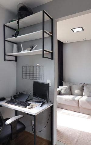 Apartamento para alugar com 36m², 2 quartos e 1 vagaQuarto 2