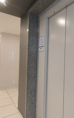 Apartamento para alugar com 36m², 2 quartos e 1 vagaÁrea comum - Elevadores