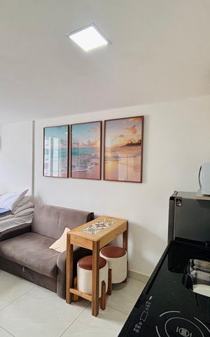 Apartamento à venda com 34m², 1 quarto e sem vaga