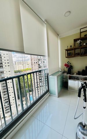 Apartamento para alugar com 56m², 2 quartos e 1 vaga Apartamento para alugar com 56m², 2 quartos e 1 vagaVaranda