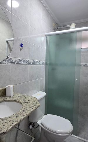 Apartamento para alugar com 80m², 2 quartos e 1 vagaBanheiro da Suíte 1