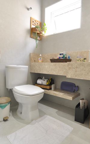 Casa à venda com 172m², 4 quartos e 3 vagasBanheiro Social