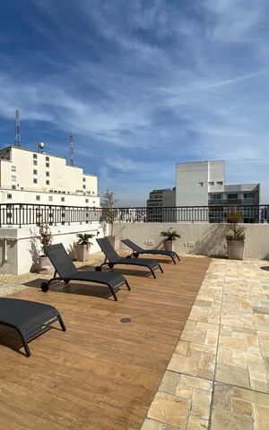 Apartamento para alugar com 40m², 1 quarto e 1 vaga