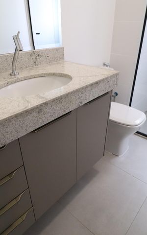 Apartamento para alugar com 96m², 3 quartos e 2 vagasBanheiro do Quarto 3