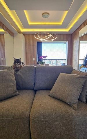 Apartamento à venda com 94m², 3 quartos e 2 vagas Apartamento à venda com 94m², 3 quartos e 2 vagasSala