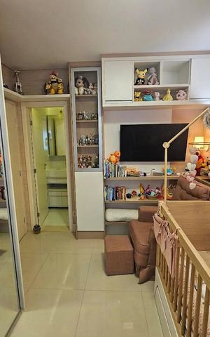 Apartamento à venda com 94m², 3 quartos e 2 vagas Apartamento à venda com 94m², 3 quartos e 2 vagasQuarto 3