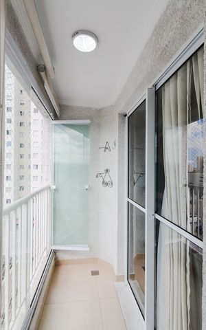 Apartamento à venda com 42m², 1 quarto e 1 vagaVaranda da Sala