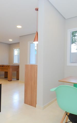Apartamento à venda com 42m², 1 quarto e 1 vagaSalão de jogos