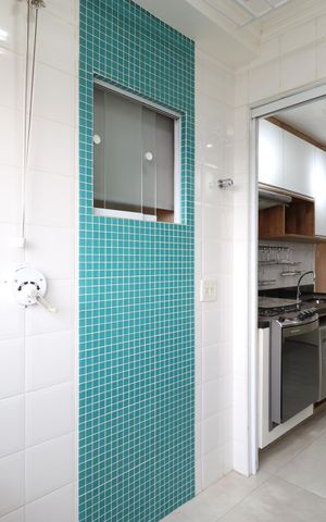 Apartamento à venda com 92m², 2 quartos e 2 vagasCozinha e Área de serviço 