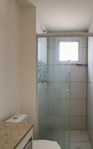 Apartamento para alugar com 50m², 2 quartos e sem vaga Apartamento para alugar com 50m², 2 quartos e sem vagaBanheiro do quarto 1