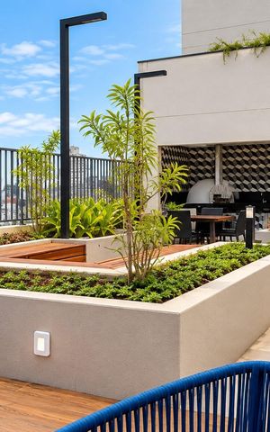 Apartamento à venda com 25m², 1 quarto e sem vagaTerraço - Churrrasqueira