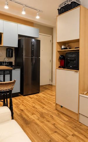 Apartamento à venda com 25m², 1 quarto e sem vagaSala