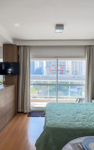 Studio à venda com 38m², 1 quarto e 1 vagaStudio