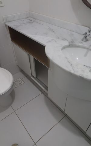 Apartamento para alugar com 61m², 2 quartos e 1 vagaBanheiro 