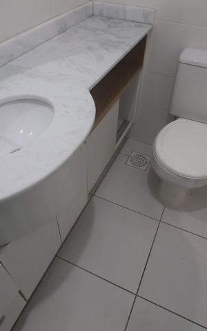 Apartamento para alugar com 61m², 2 quartos e 1 vagaBanheiro 