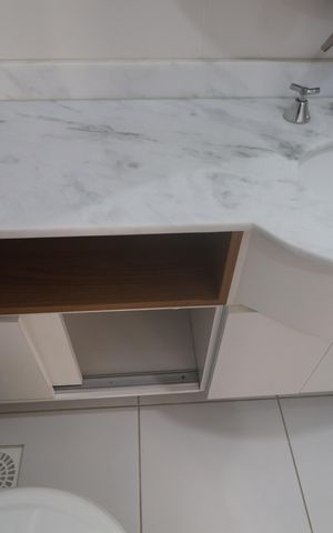 Apartamento para alugar com 61m², 2 quartos e 1 vagaBanheiro 
