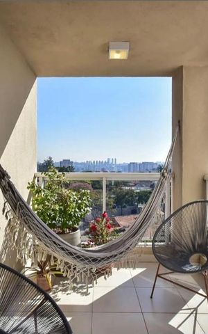 Apartamento à venda com 67m², 2 quartos e 1 vaga Apartamento à venda com 67m², 2 quartos e 1 vagaVaranda