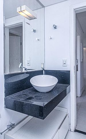 Apartamento para alugar com 80m², 3 quartos e 1 vaga Apartamento para alugar com 80m², 3 quartos e 1 vagabanheiro social_3