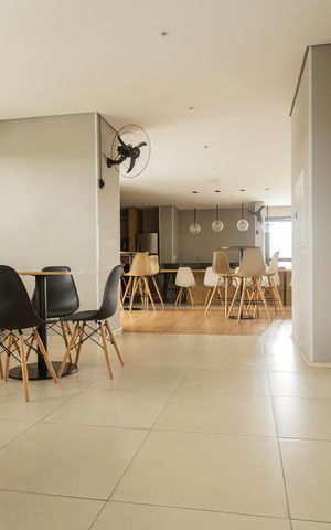 Apartamento para alugar com 44m², 2 quartos e 1 vagaÁrea comum - Salão de festas