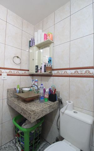 Apartamento à venda com 55m², 2 quartos e 1 vagaBanheiro Social