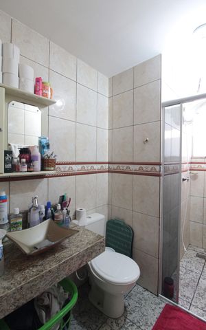 Apartamento à venda com 55m², 2 quartos e 1 vagaBanheiro Social