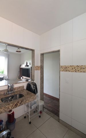 Apartamento à venda com 55m², 2 quartos e 1 vagaCozinha e Área de Serviço