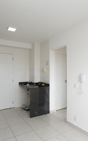 Apartamento para alugar com 32m², 2 quartos e sem vaga Apartamento para alugar com 32m², 2 quartos e sem vagaSala / Cozinha
