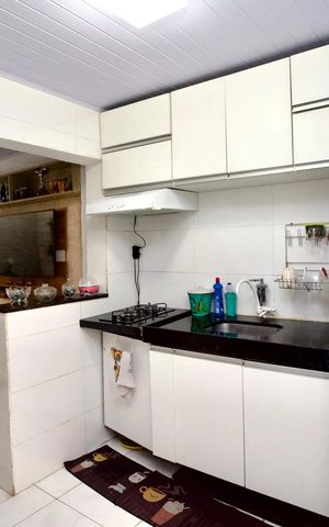 Casa de condomínio à venda com 100m², 2 quartos e 1 vaga Casa de condomínio à venda com 100m², 2 quartos e 1 vagaCozinha e Área de Serviço