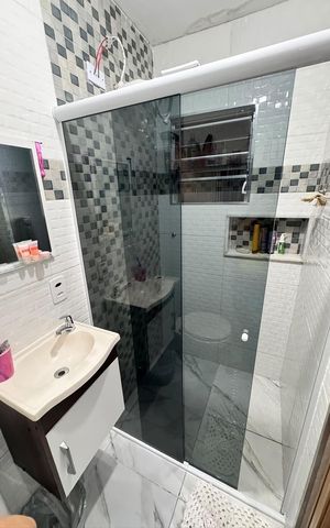 Casa à venda com 120m², 3 quartos e 1 vaga Casa à venda com 120m², 3 quartos e 1 vagaBanheiro 1